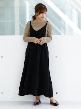 gocciさん（レディース・160cm）の秋コーディネート