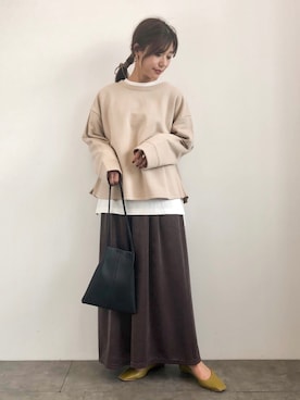 gocciさん（レディース・160cm）の秋コーディネート