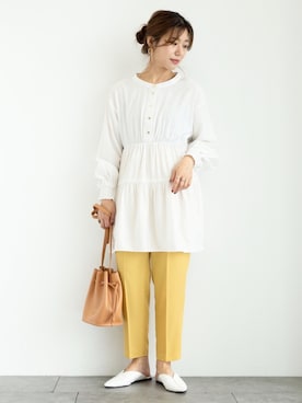 gocciさん（レディース・160cm）の冬コーディネート