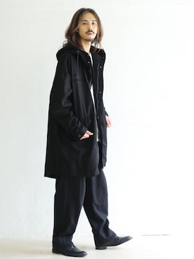 「Yohji Yamamoto（ヨウジヤマモト）のアイテム」を使った、Ressaca staffさん（メンズ・186cm）の秋コーディネート