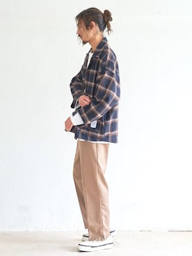 「JULIAN DAVID（ジュリアン デイヴィッド）のアイテム」を使った、Ressaca staffさん（メンズ・186cm）の秋コーディネート