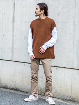 Ressaca staffさん（メンズ・186cm）の秋コーディネート