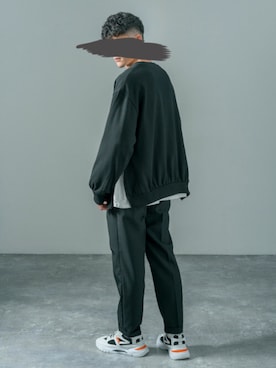 「スリット」｜「アイテム（セットアップ）」を使った、Ressaca staffさん（メンズ・175cm）の春コーディネート