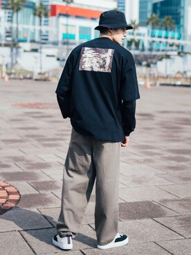 Ressaca staffさん（メンズ・175cm）の春コーディネート