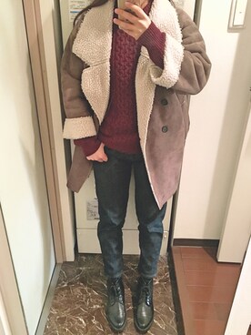 ちっちさん（レディース・160cm）の冬コーディネート