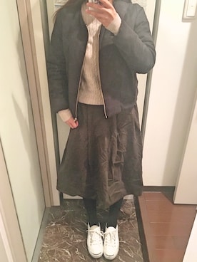 ちっちさん（レディース・160cm）の春コーディネート