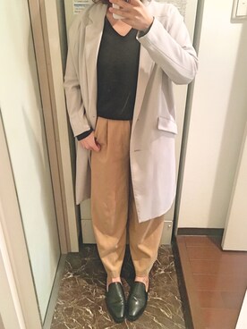 ちっちさん（レディース・160cm）の春コーディネート