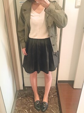 ちっちさん（レディース・160cm）の春コーディネート