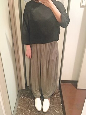 ちっちさん（レディース・160cm）の春コーディネート