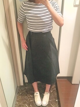 ちっちさん（レディース・160cm）の春コーディネート