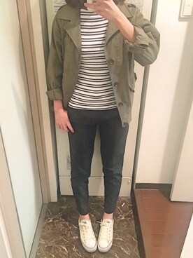 ちっちさん（レディース・160cm）の春コーディネート