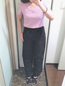 ちっちさん(レディース・160cm)の夏コーディネート