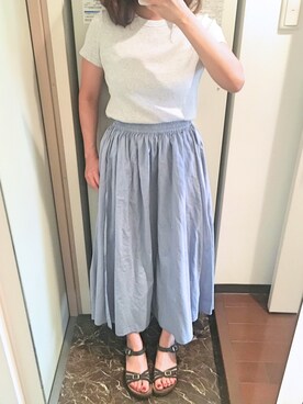 ちっちさん(レディース・160cm)の夏コーディネート