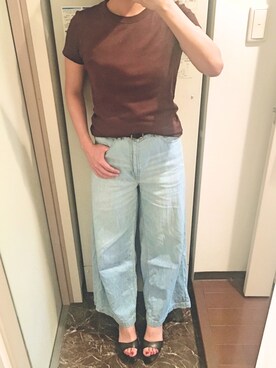 ちっちさん（レディース・160cm）の夏コーディネート