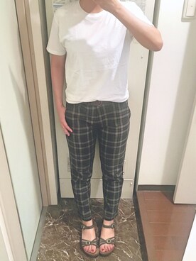 ちっちさん（レディース・160cm）の夏コーディネート