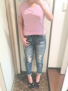 ちっちさん(レディース・160cm)の夏コーディネート