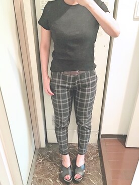 ちっちさん（レディース・160cm）の夏コーディネート