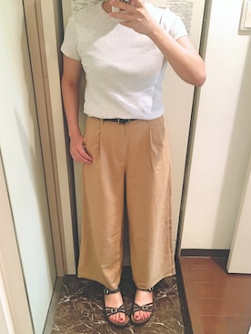 ちっちさん（レディース・160cm）の夏コーディネート