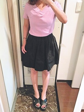 ちっちさん（レディース・160cm）の夏コーディネート