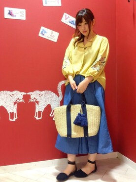 だいわさん（レディース・155cm）の春コーディネート