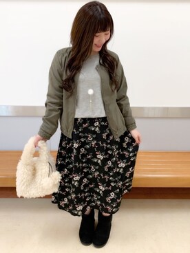 だいわさん（レディース・155cm）の冬コーディネート