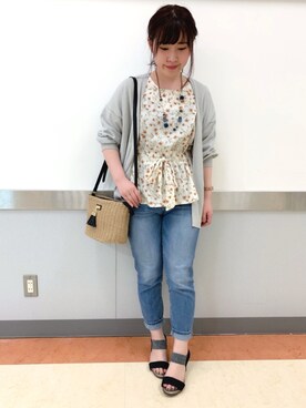 「平成最後のWEARISTAセンバツ」｜「アイテム（サンダル）」を使った、だいわさん（レディース・155cm）の春コーディネート