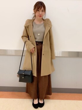 「DRESKIP（ドレスキップ）のアイテム（アクセサリー）」を使った、だいわさん（レディース・155cm）の冬コーディネート