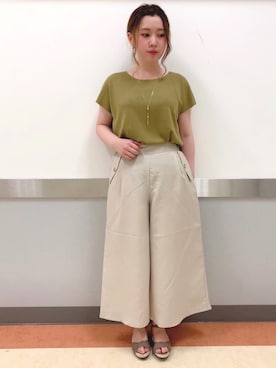 「DRESKIP（ドレスキップ）のアイテム（アクセサリー）」を使った、だいわさん（レディース・155cm）の夏コーディネート