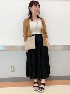 「骨格診断」｜「アイテム（その他）」を使った、だいわさん（レディース・155cm）の夏コーディネート