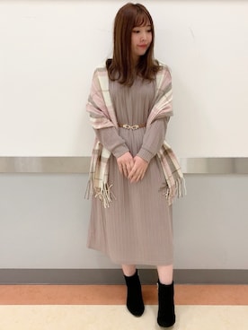 だいわさん（レディース・155cm）の冬コーディネート