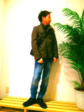 「M65」｜ハイダウェイg+ イオンモール岡山さん（メンズ・167cm）の春コーディネート