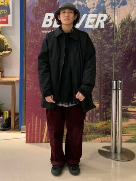 「アイテム（ステンカラーコート）」を使った、sumitomoさん（メンズ・168cm・20代）の秋コーディネート