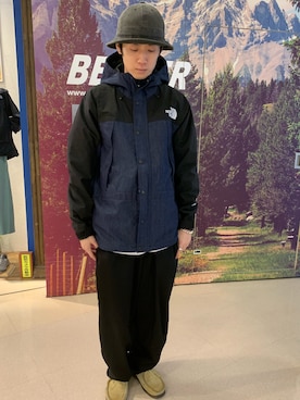 「ノースフェイス」｜sumitomoさん（メンズ・168cm）の春コーディネート