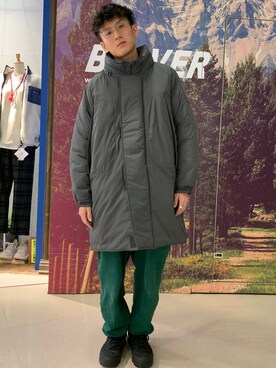 「inov-8（イノヴェイト）のアイテム（シューズ）」を使った、sumitomoさん（メンズ・168cm）の秋コーディネート
