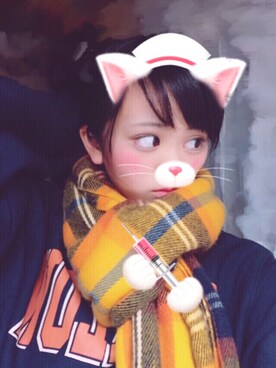 「ふゆが来るよ」｜すみだかほさん（レディース・157cm）の秋コーディネート