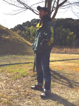 「アイテム（ブルゾン）」を使った、mitatsuさん（メンズ・171cm・30代）の冬コーディネート