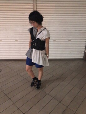 Miina(1ω5)さん（レディース・155cm）の秋コーディネート