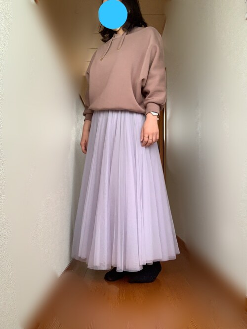 アラフォー下半身でぶ Groveのスカートを使ったコーディネート Wear