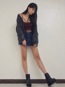 ASUKAさん（レディース・170cm）の秋コーディネート