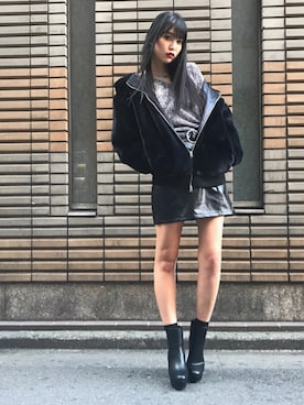 ASUKAさん（レディース・170cm）の秋コーディネート