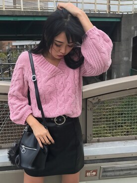 ASUKAさん（レディース・170cm）の秋コーディネート