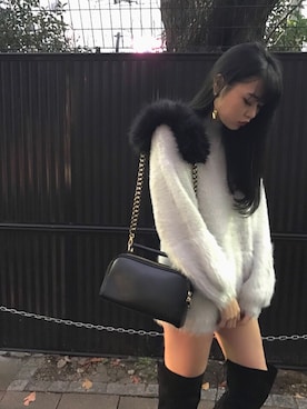 ASUKAさん（レディース・170cm）の冬コーディネート