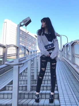 ASUKAさん（レディース・170cm）の冬コーディネート
