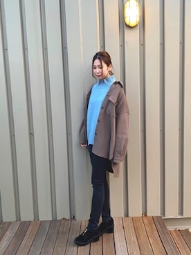 「ふゆが来るよ」｜misaさん（レディース・167cm）の秋コーディネート