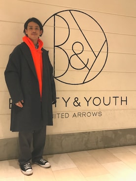 Takuya Hondaさん(メンズ・176cm)の秋コーディネート