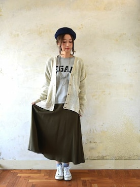 「and it_（アンドイット）のアイテム」を使った、fujii(and it_OFFICE)さん（レディース・162cm）の冬コーディネート