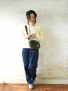 「and it_（アンドイット）のアイテム」を使った、fujii(and it_OFFICE)さん（レディース・162cm）の冬コーディネート