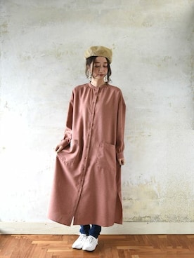 「and it_（アンドイット）のアイテム」を使った、fujii(and it_OFFICE)さん（レディース・162cm）の冬コーディネート