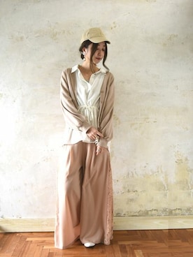 「and it_（アンドイット）のアイテム」を使った、fujii(and it_OFFICE)さん（レディース・162cm）の冬コーディネート