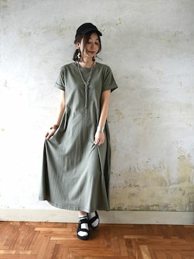 「and it_（アンドイット）のアイテム」を使った、fujii(and it_OFFICE)さん（レディース・162cm）の春コーディネート